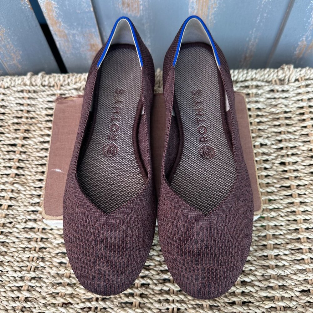 Rothy's The Flat Truffled Python Retired Sz 9 - image 2